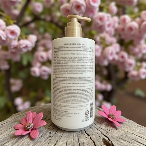 The Face Shop Rice Water Bright Essential Treatment & Shampoo 16.9oz - Picture 3 of 3